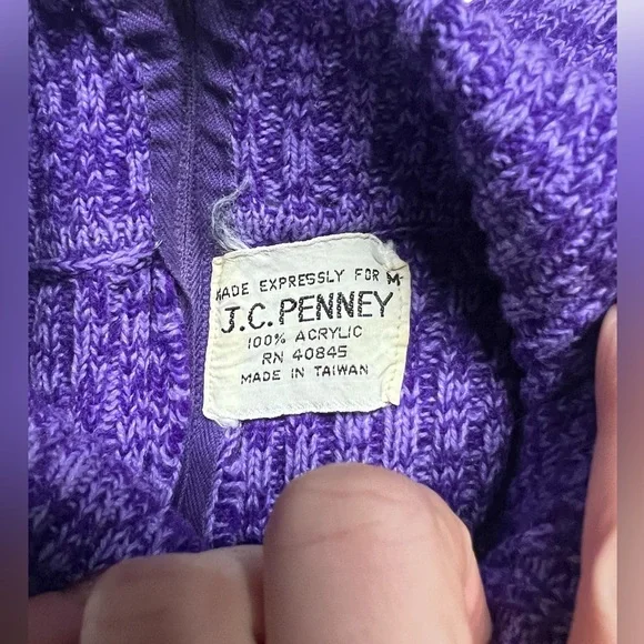 JCPenney - Women’s Ribbed Turtleneck Sweater Sz. MD - Picture 6 of 6